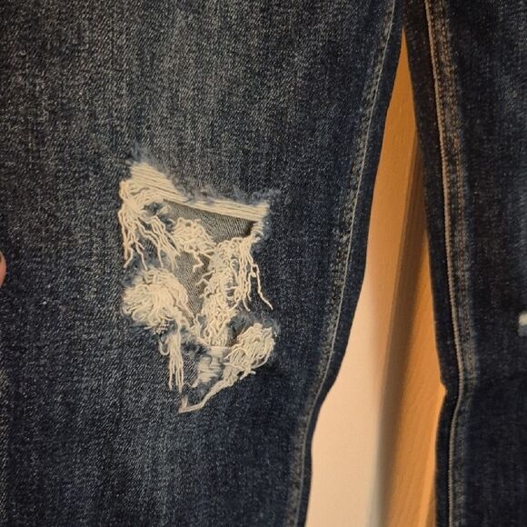 💲2️⃣0️⃣ Bundled ✔️Lovervet By VERVET Womens Dark RINSE Blue Jeans "JACKIE" Sz 8 - Picture 11 of 15